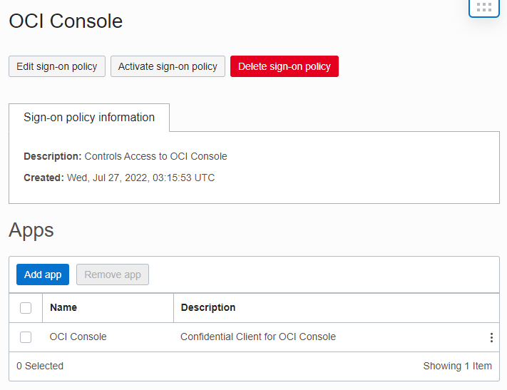 Click to expand Screen showing adding the Console app.