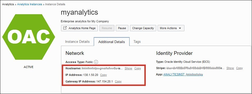 Description of oac_console_ip.jpg follows Description of oac_console_ip.jpg follows