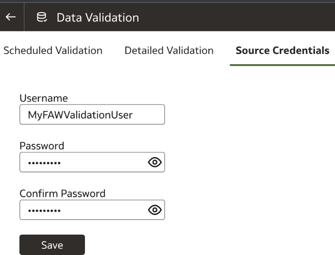 Description of fawag_data_validation_source_credentials.png follows Description of fawag_data_validation_source_credentials.png follows