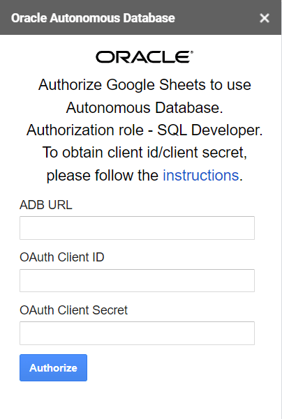 Description of adb-google-wizard.png follows Description of adb-google-wizard.png follows