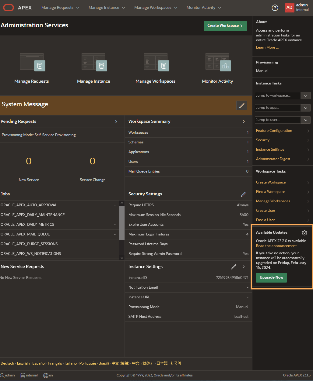 Description of adb_apex_updates_deferred.png follows Description of adb_apex_updates_deferred.png follows