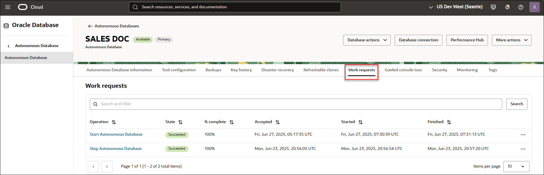 Description of atpc_work_request_console.png follows Description of atpc_work_request_console.png follows