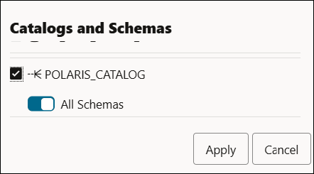 Description of catalogs-schemas-polaris-catalog.png follows Description of catalogs-schemas-polaris-catalog.png follows