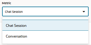 The Chat Session option. The Chat Session option.