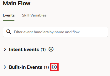 This is an image of the Built-In Events header. This is an image of the Built-In Events header.