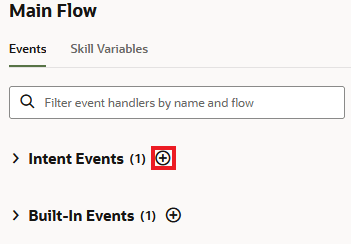 This is an image of the Intent Events section header. This is an image of the Intent Events section header.