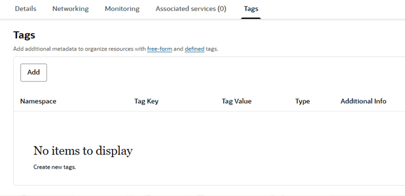 Description of admin-instancedetails-addtags.png follows Description of admin-instancedetails-addtags.png follows
