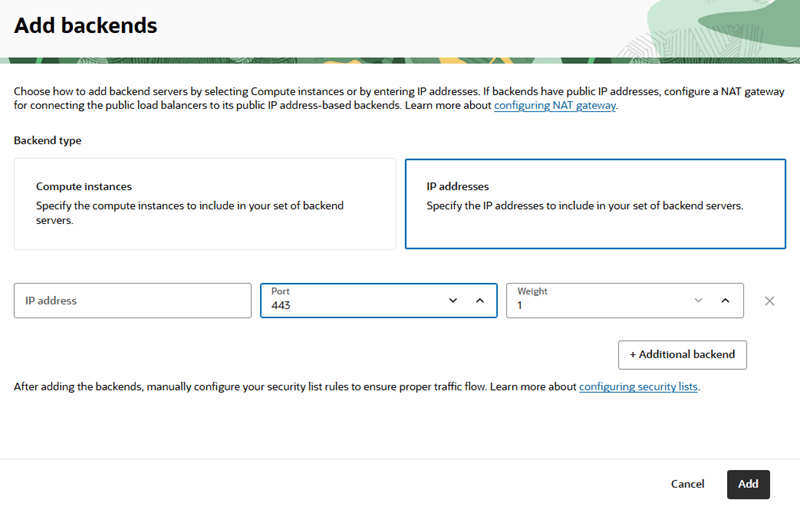 Description of waf-load-add-backend.png follows Description of waf-load-add-backend.png follows