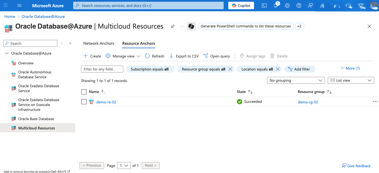 This screenshot shows how to create Resource Anchor. This screenshot shows how to create Resource Anchor.